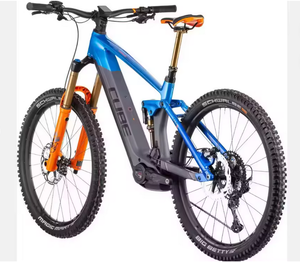 Vélo électrique pliable Ready for Courier Handoff Cube Stereo Hybrid 160 HPC Actionteam 750 1000W avec batterie au lithium, moyeu arrière et cadre en titane - Product Image 1