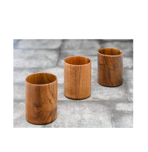 แก้วไวน์ไม้แกะสลักโลโก้ตามสั่งอุปกรณ์สำหรับดื่มทำจากไม้ - Product Image 1