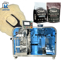 Machine automatique multifonction haute productivité pour sachets doypack de poudre de protéines de lactosérum, de collagène et de vitamines pour boissons santé