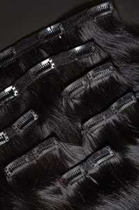 Clip de cheveux humains sur les extensions cheveux naturels de qualité 12A pour des prix abordables à Chennai en Inde - Product Image 3