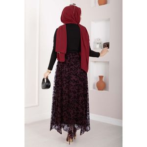 Hauts en tricot pour femmes Sandy - Noir avec détail drapé élégant - Product Image 4