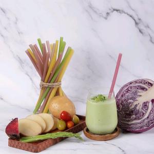 Pailles à boire de légumes de HAUTE QUALITÉ-Naturelles, biodégradables, sans plastique-DISPONIBLES pour l'achat en vrac-BLEU LOTUS VIETNAM - Product Image 3