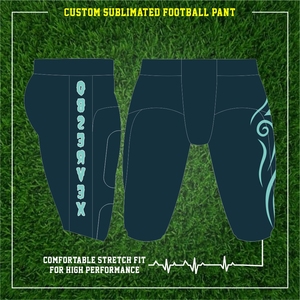 Maqueta gratis Uniforme de fútbol americano Sublimación de gama alta Suministro directo de fábrica Equipos de Club Jersey Uniforme de fútbol americano - Product Image 5