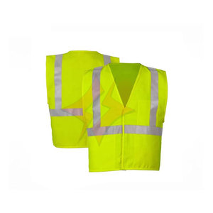 Chaleco de Seguridad de Alta Visibilidad, Resistente al Fuego e Impermeable, con Forro Polar, Ropa de Trabajo ANSI Clase 1, Personalizable OEM/ODM - Product Image 1
