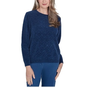Suéter de Invierno para Mujer, Diseño Casual, 100% Acrílico, Anti-Pilling, con Logotipo Personalizable y Alta Calidad - Product Image 1