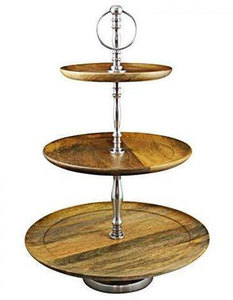 Birthday Party Tableware Custom Size Cake Server Stands Table Decoration Handcrafted Design Handcrafted Cake Stand - Product Image 6