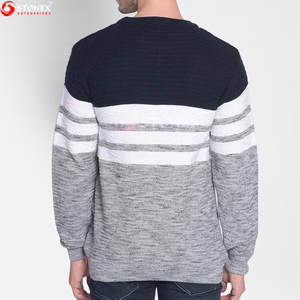 Pull d'hiver anti-rides en tricot pour hommes, pull décontracté à manches longues de haute qualité, au prix de gros - Product Image 3