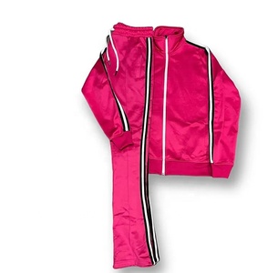 Ensemble de survêtement unisexe personnalisé de haute qualité pour l'hiver 2023, taille plus, jogging superposé, veste zippée intégrale évasée, pantalon - Product Image 2