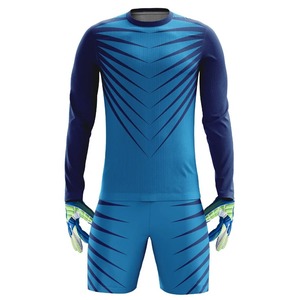 Uniforme respirant flexible de gardien de but de performance de niveau professionnel de confiance uniforme de gardien de but de jeu à haute énergie - Product Image 1