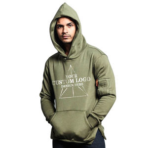 Sudadera con Capucha de Algodón para Invierno, Transpirable, Ecológica, de Secado Rápido, Ropa Deportiva para Correr y Fitness, Diseño Personalizado - Product Image 5