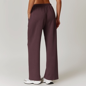 <span class=keywords><strong>Pantaloni</strong></span> sportivi Casual da donna in tinta unita da corsa tuta da donna <span class=keywords><strong>con</strong></span> tasche elastiche in vita <span class=keywords><strong>pantaloni</strong></span> larghi <span class=keywords><strong>pantaloni</strong></span> <span class=keywords><strong>pantaloni</strong></span> da donna - Product Image 2