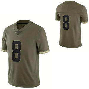 Maillot de football américain personnalisé Prego Industries |   T-shirt de sport pour adulte à manches courtes, imprimé par sublimation, respirant, séchage rapide, grande taille - Product Image 6