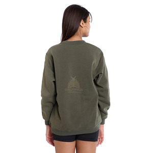 Sudaderas de Invierno para Mujer al por Mayor, 100% Algodón Grueso, con Diseño de Logotipo Frontal Serigrafiado - Product Image 3