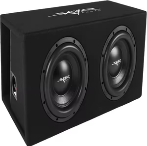 Nuovo Subwoofer Skars Audio di Qualità con Doppio Altoparlante da 8 Pollici, 1400W, Serie SDR, Cassa Ventilata |   SDR-2X8D4 - Product Image 1