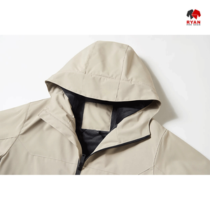 Chaqueta Softshell de Diseño Personalizado para Hombre con Cierre de Cremallera Ecológico, Tejido Transpirable y Logotipo Personalizado - Product Image 3