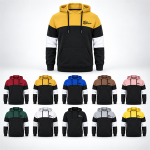 Plain Solid Casual <b>Pullover</b> <b>Men</b> Team Wear Hoodies 100% Cotton Winter Premium Quality Breathable Eco-Friendly Quick Dry Fleece - Product Image 6