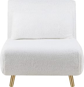 THLCr - 0059 Silla de sofá cama convertible de poliéster personalizada italiana con almohada y patas extraíbles - Product Image 3