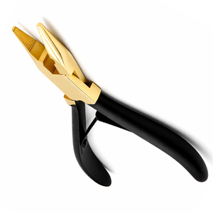 Pinzas para Extensiones de Cabello, Herramienta de Anillo Micro Nano, Herramienta de Prensado y Extracción, Agarre Antideslizante, Herramienta Profesional para Salón de Belleza - Product Image 5