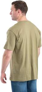 T-shirt à manches courtes pour homme en coton 100% uni - Product Image 4