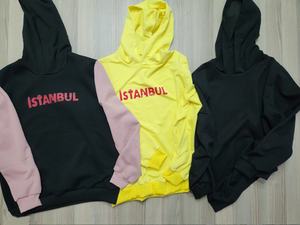 Sudadera con capucha 100% de algodón de alta calidad con diseño bordado Prensa de calor de impresión personalizada Hecho en Turquía para la temporada de invierno - Product Image 4