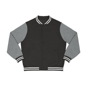 Veste de Baseball Homme Personnalisée de Qualité Supérieure, Tendance Hiver, Chaud, avec Broderie, Vente en Ligne - Product Image 1