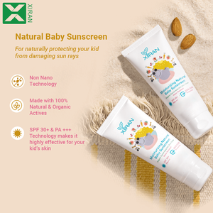 Natural Baby <strong>Sunscreen</strong> with <strong>SPF</strong> 30+ PA+++ Zinc Oxide Mineral <strong>Sunscreen</strong> - Product Image 4