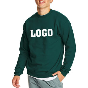 Alta calidad 100% algodón gota hombro Unisex sudadera cuello redondo sudadera para hombres más vendidos ropa personalizada de invierno - Product Image 3