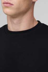 Venta caliente 100% algodón 500 GSM Stand Collar manga raglán tamaño personalizable sudadera bordada Regular Fit invierno - Product Image 3