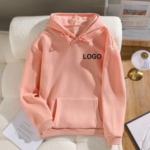 Sweat-shirt à capuche personnalisé pour homme, veste d'automne, poids lourd, 100% coton, polaire, écologique, vêtements de travail unisexe, coupe régulière, logo - Product Image 4