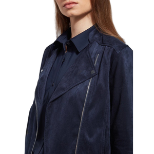 Blazer en cuir de haute qualité Vestes en daim camel pour femmes Blazer en daim Veste en cuir - Product Image 1