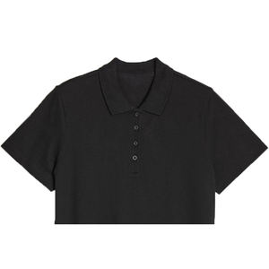 Camiseta de Mujer 100% Algodón, Tejida, Transpirable, Estilo Inglés, Manga Corta, Logotipo Frontal Personalizado en Relieve, Ecológica, 200g/240g - Product Image 4