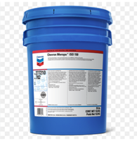 Huile moteur anti-usure Chevron Meropa 150 pour automobile, seau de 5 gallons