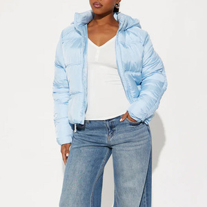 Tela de poliéster de color personalizado aceptada, ropa de calle de moda, calidad de estilo cómodo, ajuste relajado, chaqueta térmica y a prueba de viento 2026 - Product Image 6