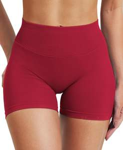 Shorts Deportivos para Mujer al por Mayor con Detalle de Botón de Alta Elasticidad Secado Rápido y Transpirables de Ajuste Ceñido para Fitness - Product Image 6