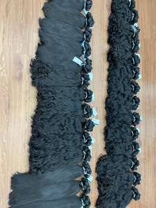 วิกผมสำหรับต่อผมมนุษย์แบบเวียดนาม100% ผมเป็นลอนธรรมชาติไม่พันกันไม่ร่วงผมหรูหรา - Product Image 5