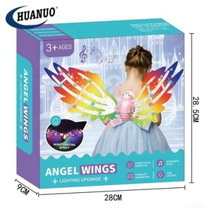 Ali di Farfalla Elettriche per Bambine, Assemblaggio Fai-da-Te, Ali da Angelo per Travestimento da Principessa con Luci LED - Product Image 6