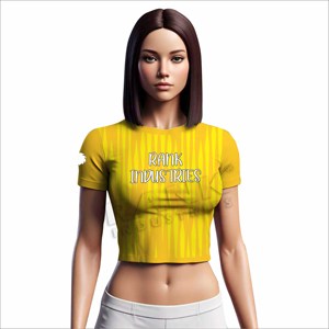 T-shirts courts décontractés pour femmes, légers et durables, en vente en ligne - Product Image 1