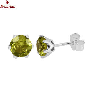 925 Sterling Silver Plated <b>Earrings</b> for Women Fine Jewelry With Natural <b>Turquoise</b> Gemstone for Wedding or Gift - Product Image 4