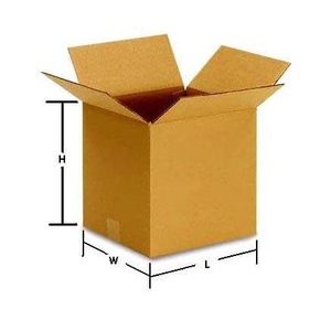 Cajas de correo corrugado Kraft personalizadas Color cómodo Etiqueta personalizada Laminación mate Recubrimiento UV Productos de envío reciclables - Product Image 1