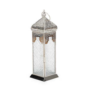 Vente chaude Designer Marocain Argent Plaqué Bois Bougeoirs Qualité Maison De Noël Décorateurs Suspendus Bougie Marocaine - Product Image 6
