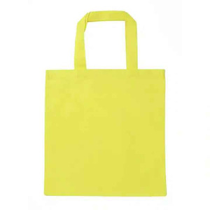 2026 nouveauté sac fourre-tout en cuir de luxe à usage professionnel vente chaude couleur jaune 100% coton sac réutilisable pour lettre de voyage - Product Image 1