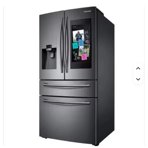 ORIGINAL 28 Cu Ft 4-<b>Door</b> French <b>Door</b> Refrigerator Touch <b>Screen</b> Display OEM Customizable Stainless Steel - Product Image 1