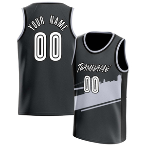 Camisetas de Baloncesto Negras de Moda, Tendencia de Verano, Nombre Personalizado, Nombre del Equipo, Chaleco Deportivo para Hombre y Mujer, Uniformes de Equipo Casuales de Talla Grande - Product Image 6