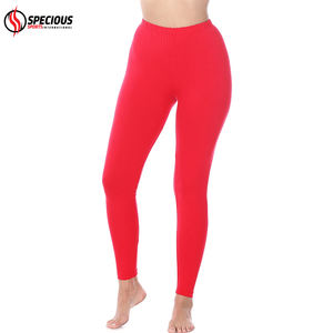 Leggings al por Mayor Hechos a Medida para Mujer, Leggings de Yoga hasta el Tobillo, Spandex/Poliéster, Sólidos, Elásticos en Cuatro Direcciones, Transpirables, para Gimnasio - Product Image 4