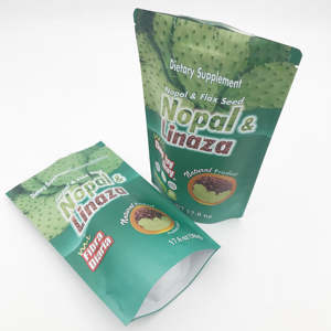 Beauté et Santé - Pochette refermable mate avec encoche de déchirure - Laminé de qualité alimentaire, en vrac et en détail, usine du Vietnam - Product Image 2