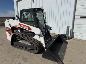 Chargeuse compacte sur chenilles Bobcat i62 d'occasion, moteur TCM 75 kW, godet avant, équipement de construction - Product Image 4