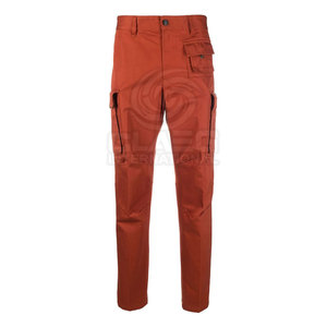 Pantalon cargo en toile légère pour homme, nouveau design, coupe droite, respirant, séchage rapide, vêtements décontractés - Product Image 1