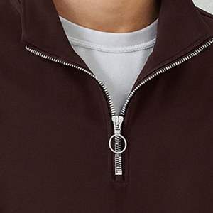 Sudadera con Capucha de Forro Polar para Hombre, Cuello Camisero con Cierre de Cremallera, Estilo Urbano, Corte Holgado, Tejido de Poliéster Lavado, Sudadera de Invierno para Hombre - Product Image 5
