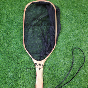 Red de pesca de malla de silicona plegable de 79,5 cm con interruptor de bloqueo Clip de cinturón Bass Trout Boat N02 Red de aterrizaje de pesca - Product Image 1