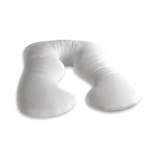 Almohada de embarazo personalizable de cuerpo completo en forma de U, soporte de maternidad lavable, alivia la hinchazón, técnicas tejidas - Product Image 6
